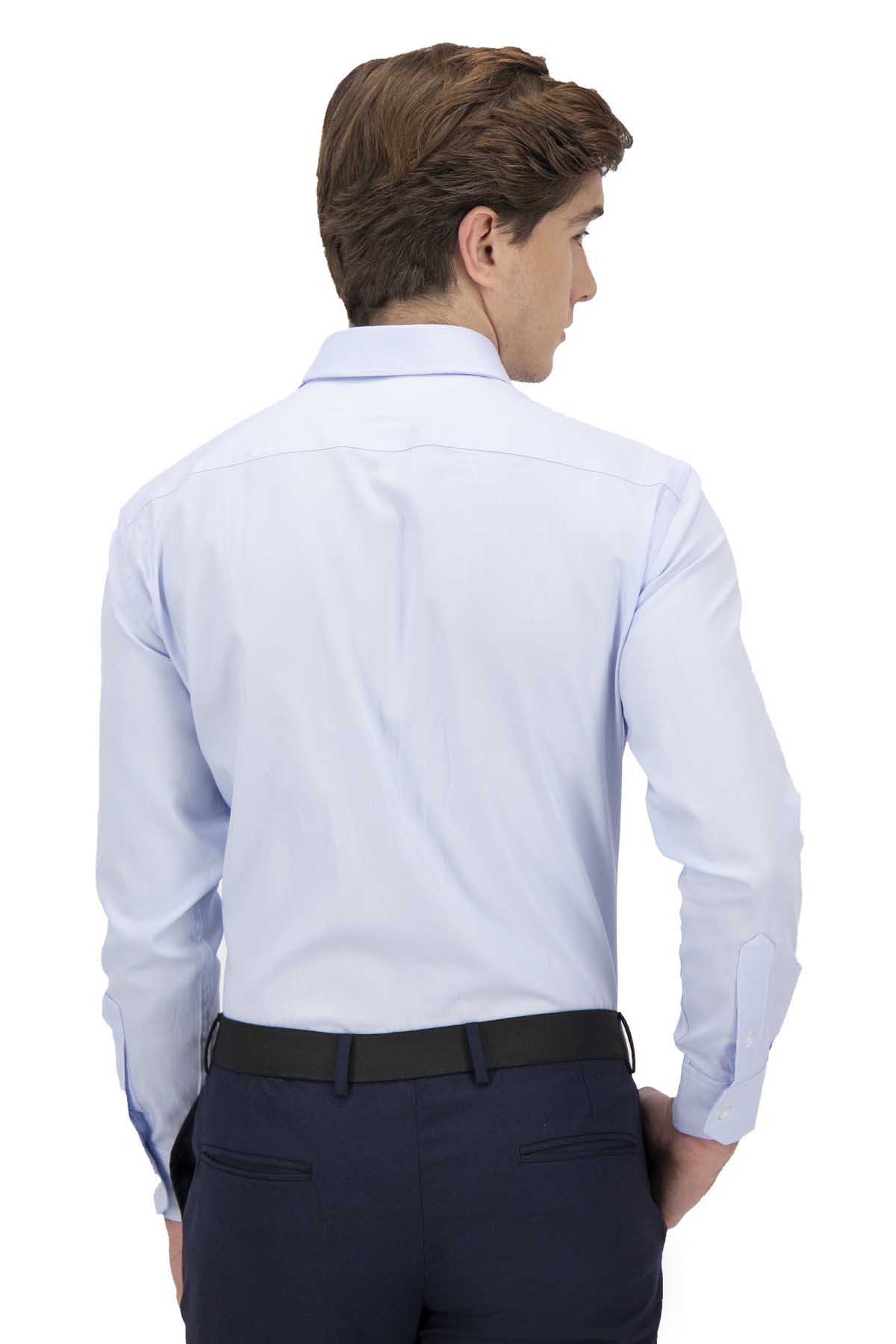 CAMISA VESTIR AZUL CIELO CONTEMPORARY FIT image number 2