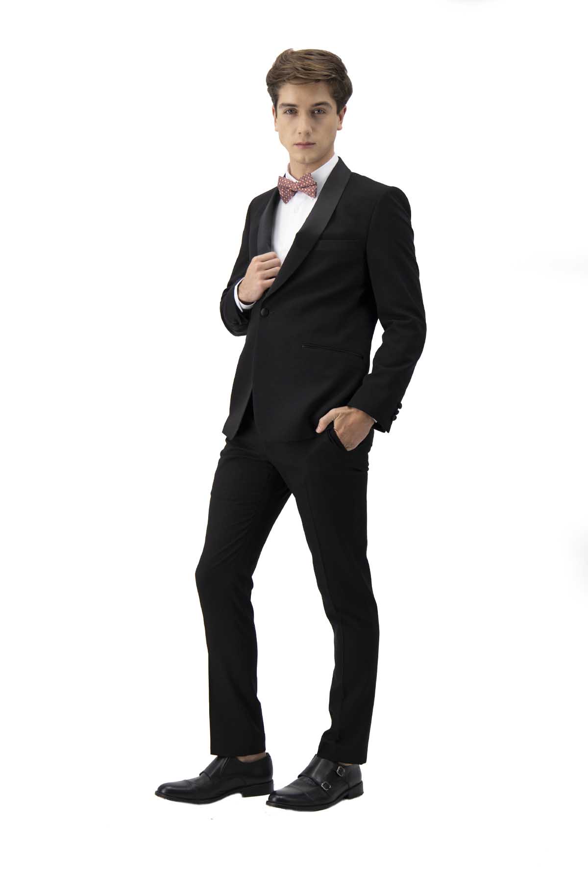 SMOKING NEGRO SLIM FIT LMENTAL image number 0