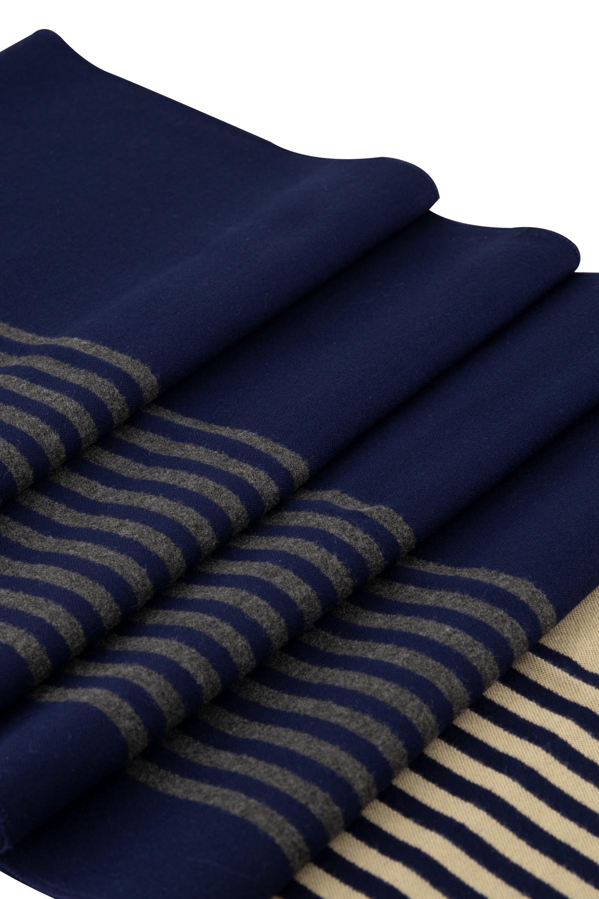 BUFANDA AZUL MARINO MENS FASHION image number 2