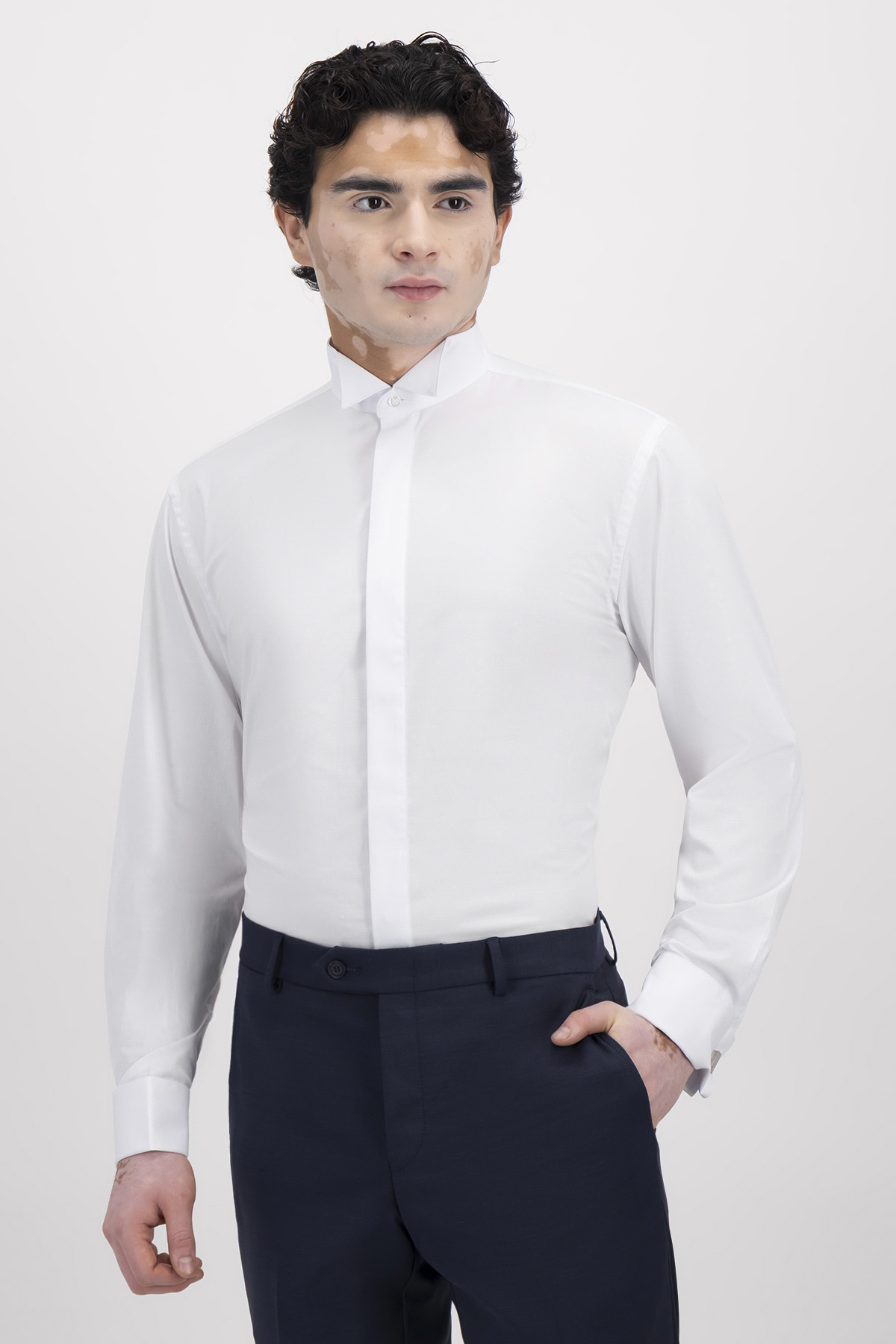 Camisa Formal Bamboo Fiber Slim Fit