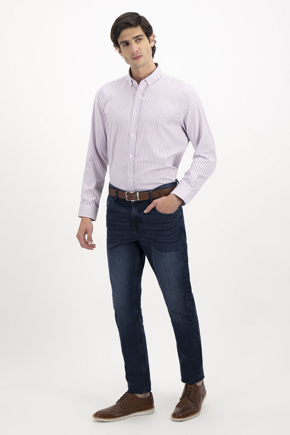 CAMISA CASUAL BAMBOO FIBER SLIM FIT LMENTAL image number 3