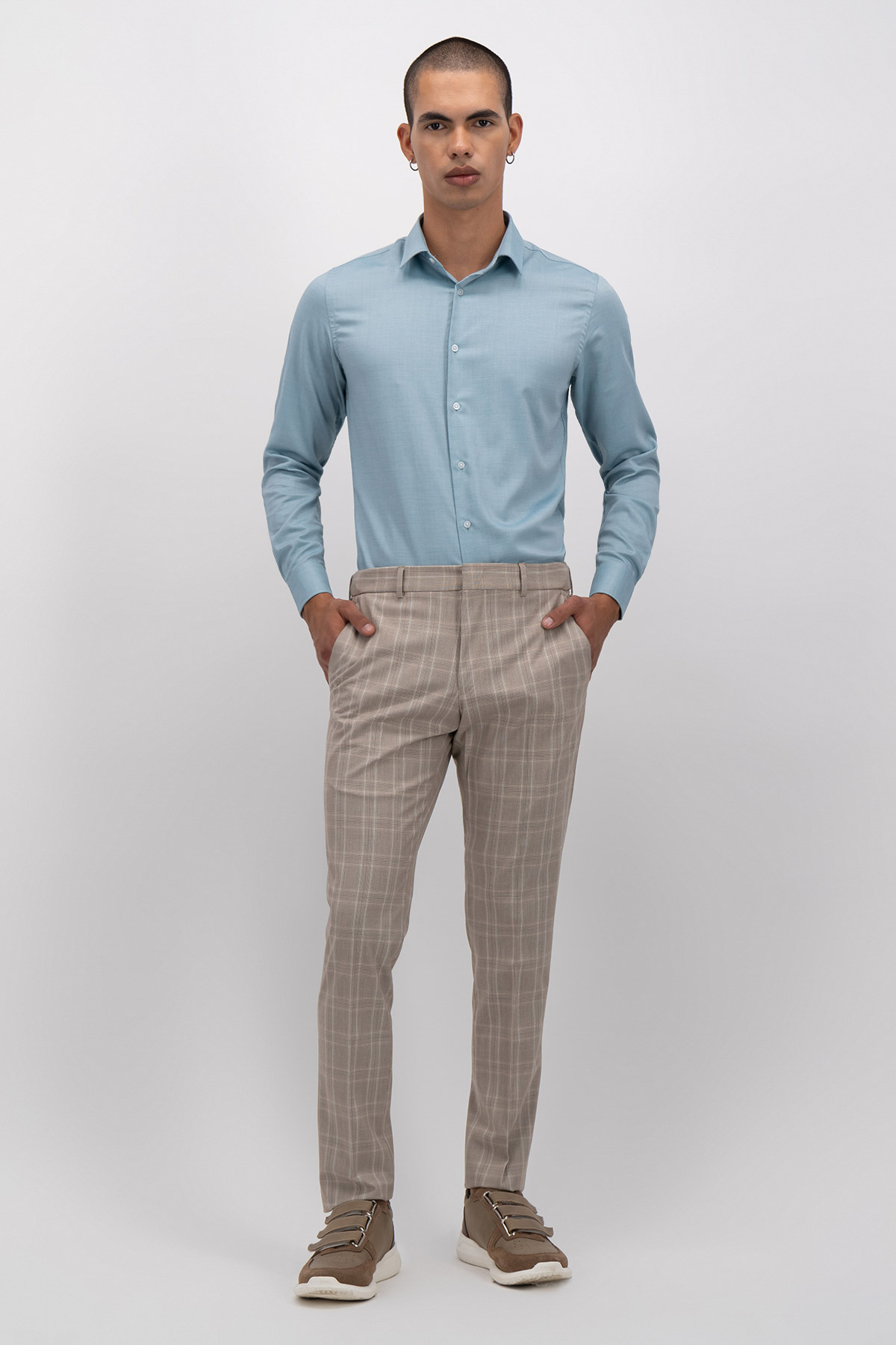 PANTALÓN VESTIR SLIM FIT LMENTAL image number 0