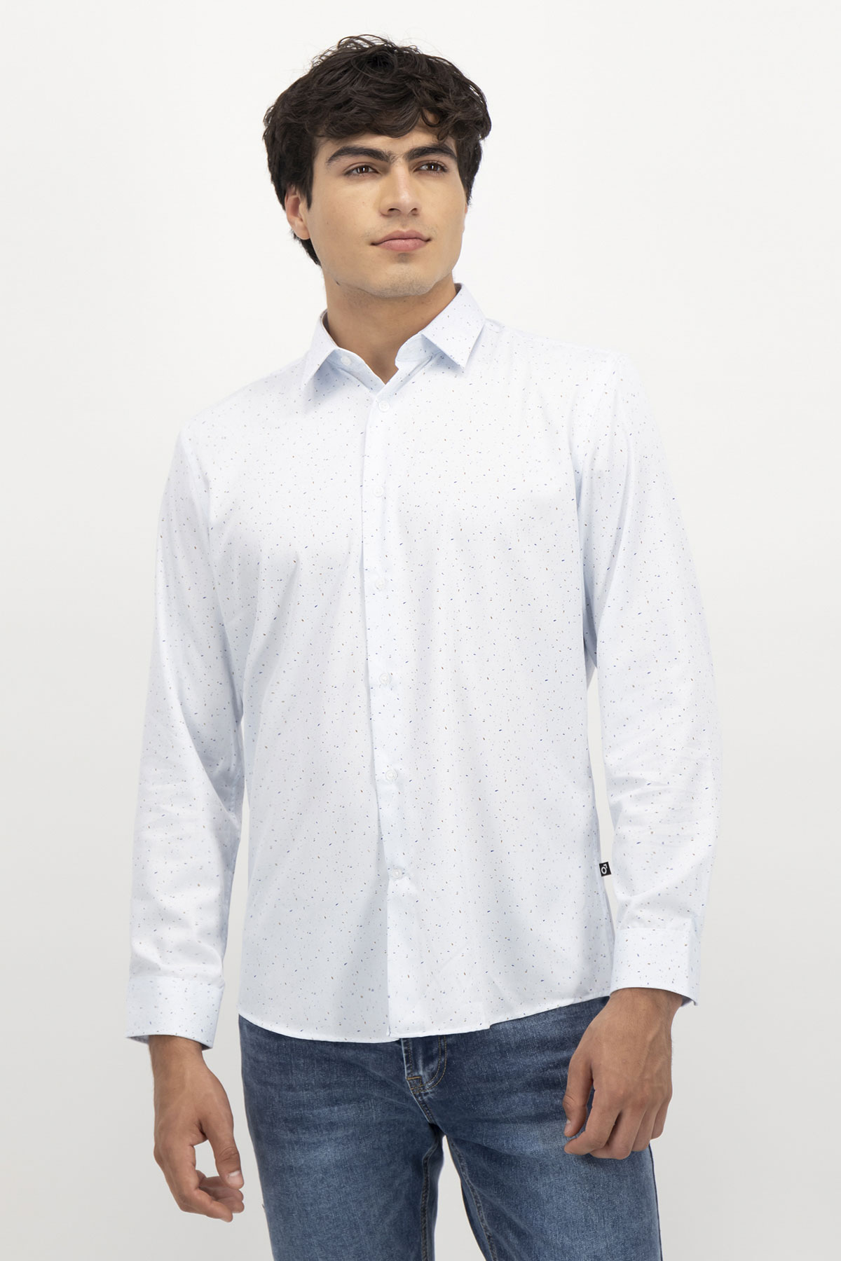 CAMISA CASUAL BAMBOO FIBER SLIM FIT LMENTAL