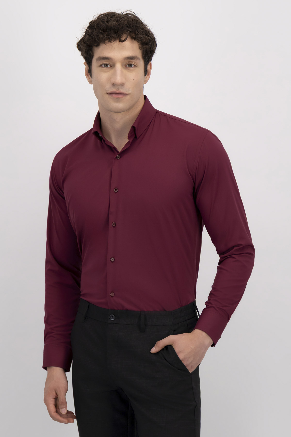 Camisa Bamboo Fiber Slim