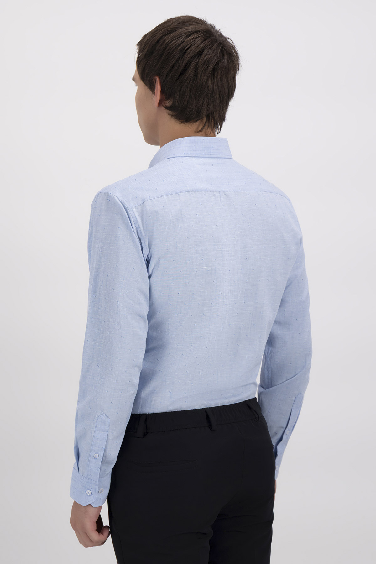 Camisa Formal Linen Slim Fit