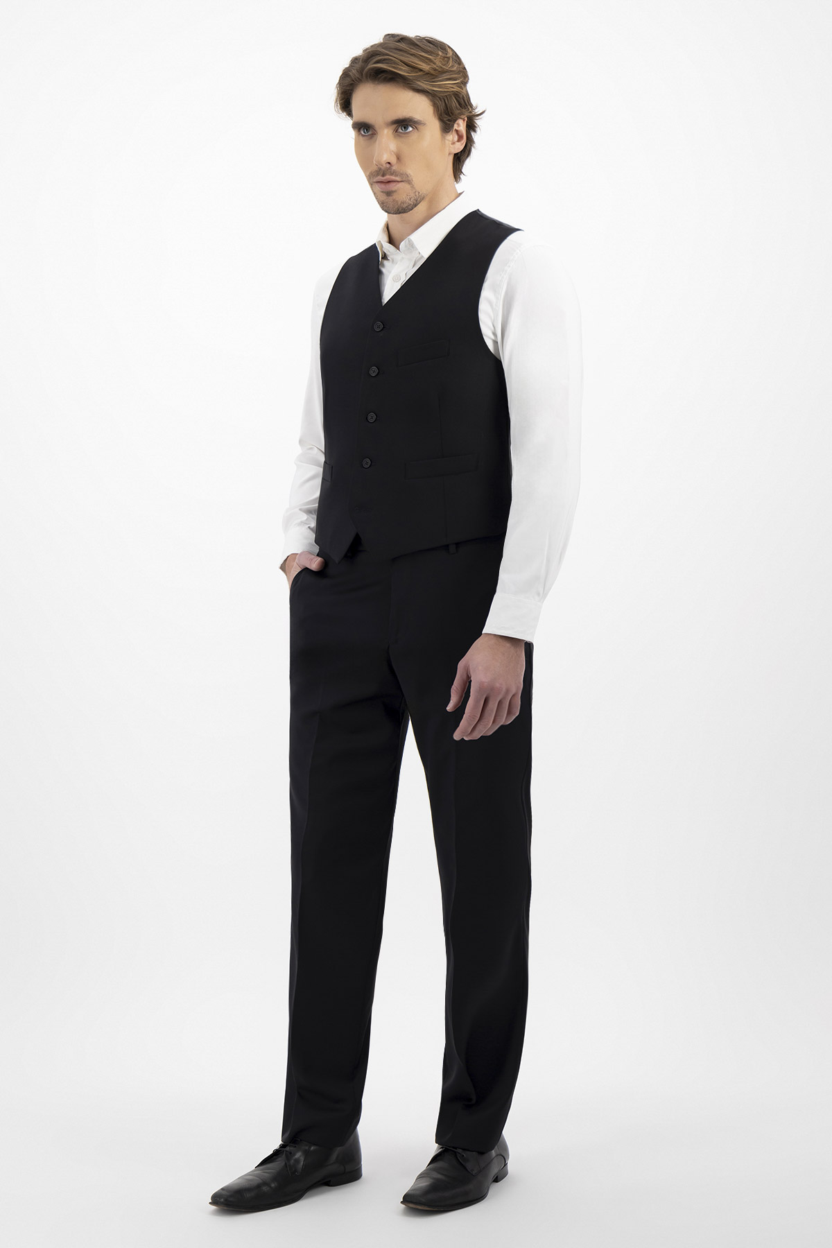CHALECO FORMAL CONTEMPORARY FIT LAMBERTI image number null