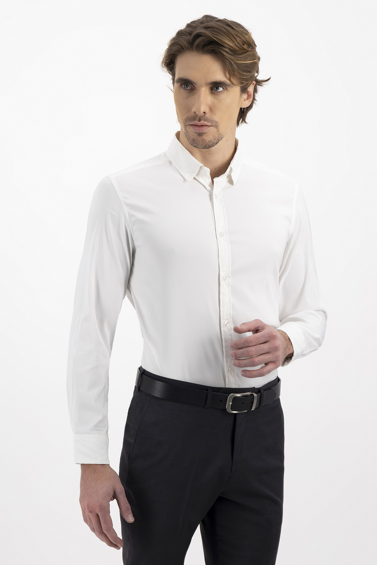CAMISA CASUAL SLIM FIT LMENTAL image number 0