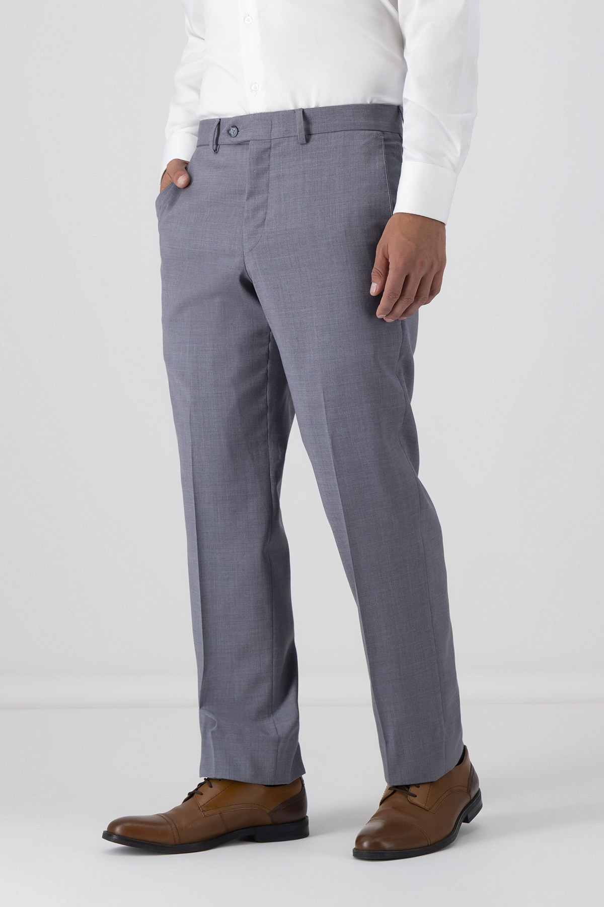 Traje Fresco Di Lana Contemporary Fit Lamberti image number 4