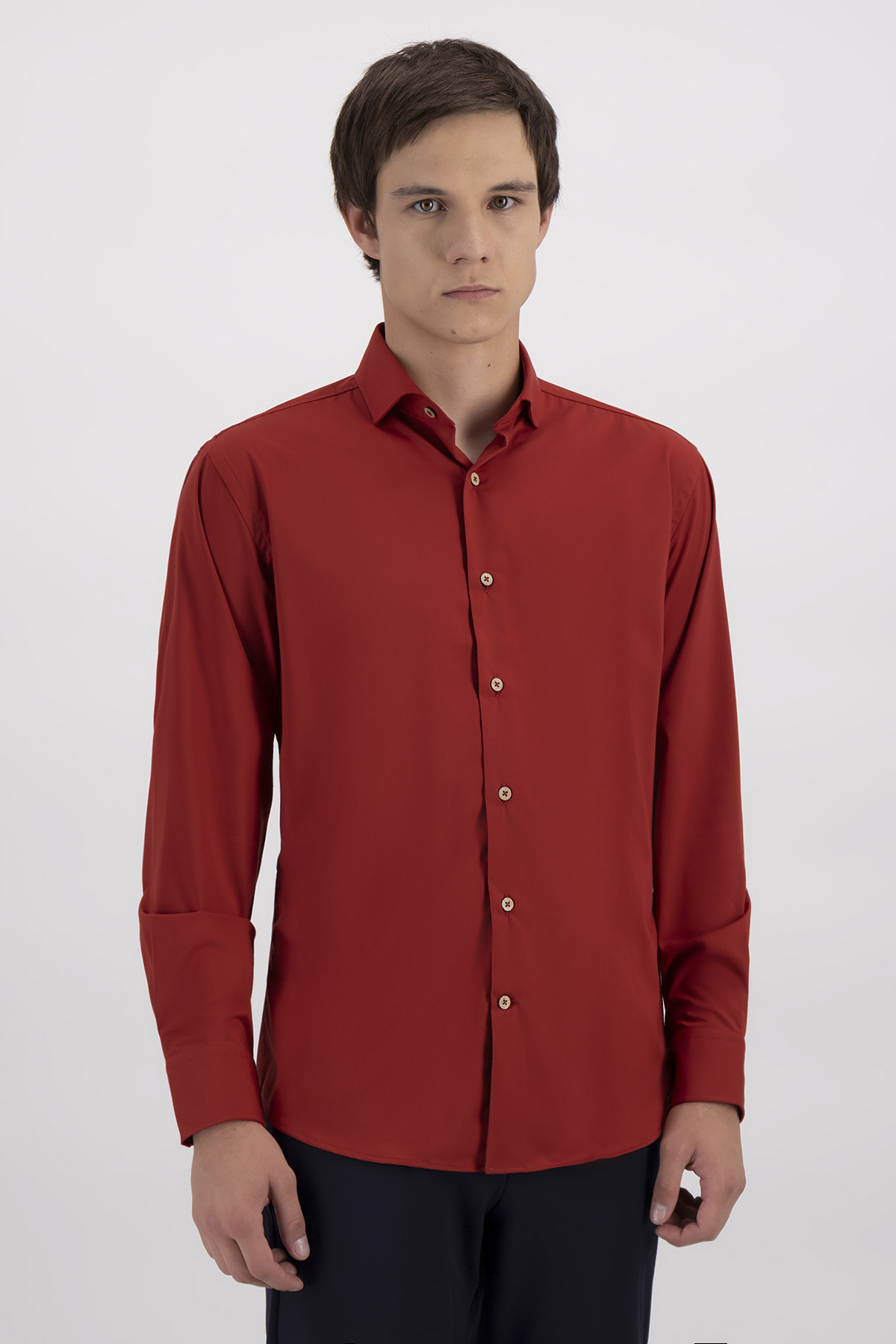Camisa Formal Tlaolli Slim Fit