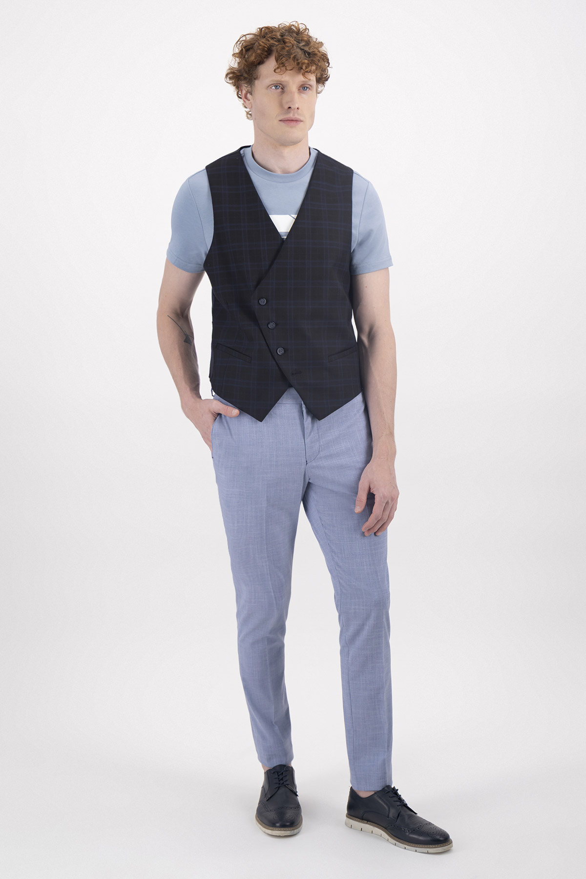 CHALECO FORMAL SLIM FIT LMENTAL image number 3
