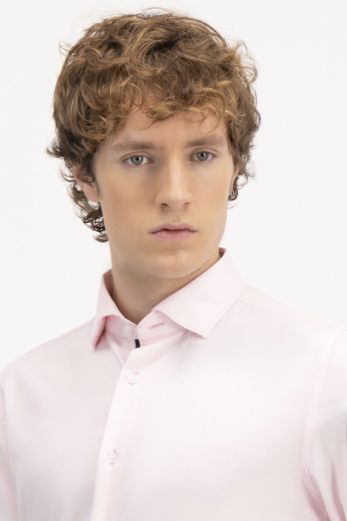 CAMISA FORMAL BAMBOO FIBER SKINNY FIT LMENTAL image number 2