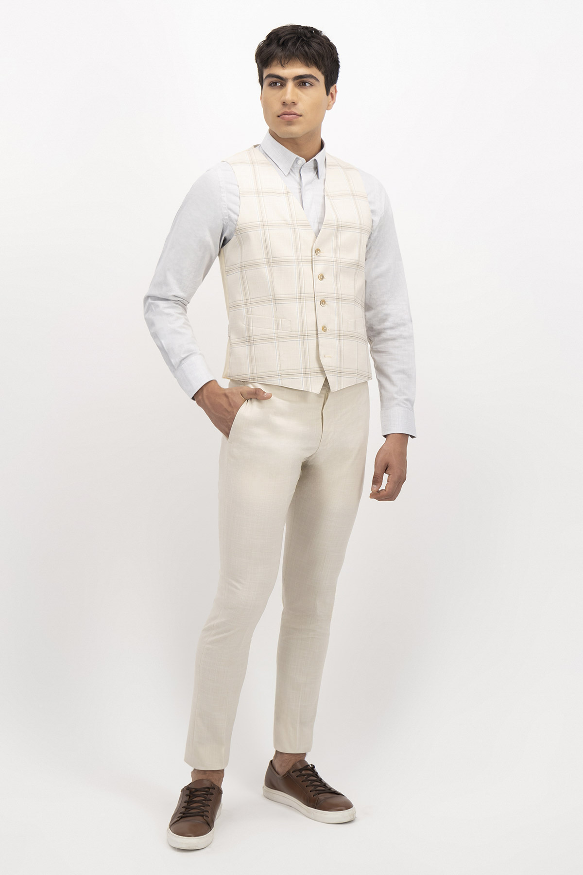 CHALECO FORMAL SLIM FIT LMENTAL image number 3
