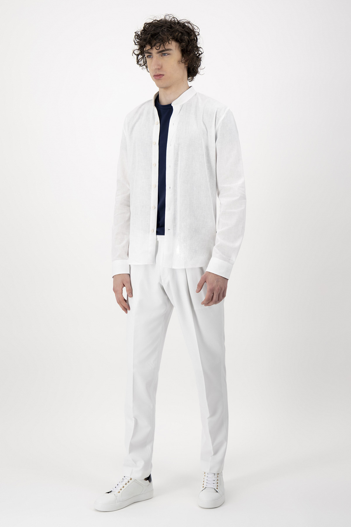 Camisa Casual Linen Slim Fit Lmental image number 3