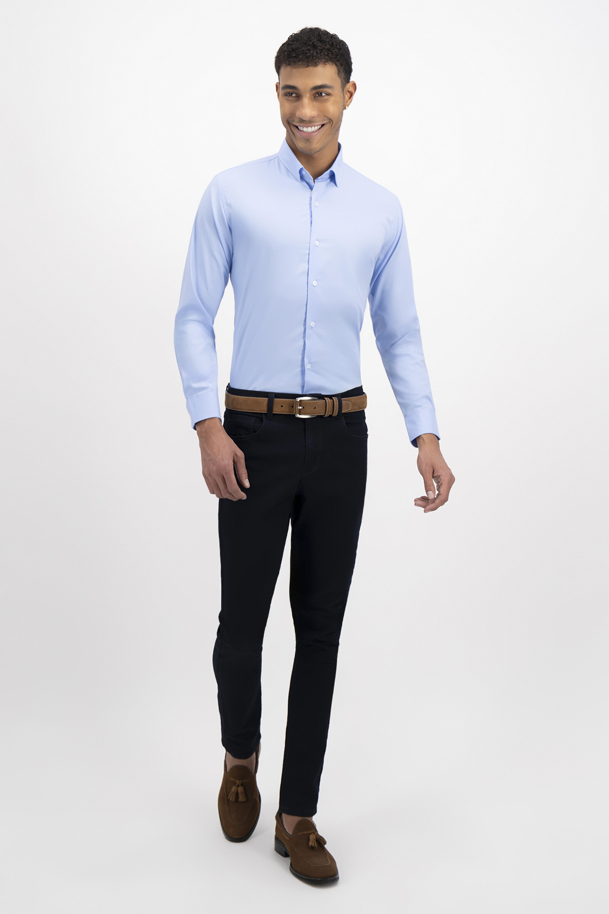 CAMISA FORMAL BAMBOO FIBER SLIM FIT LMENTAL image number 2