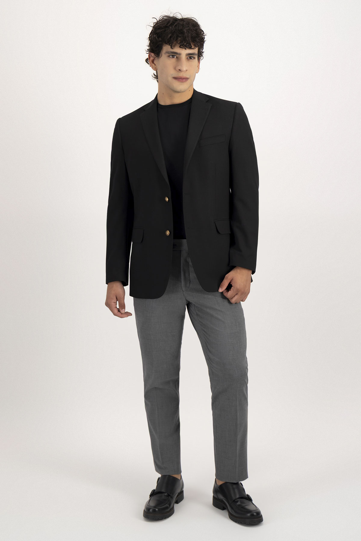 Pantalón Formal Wool Blend Slim Fit Lamberti