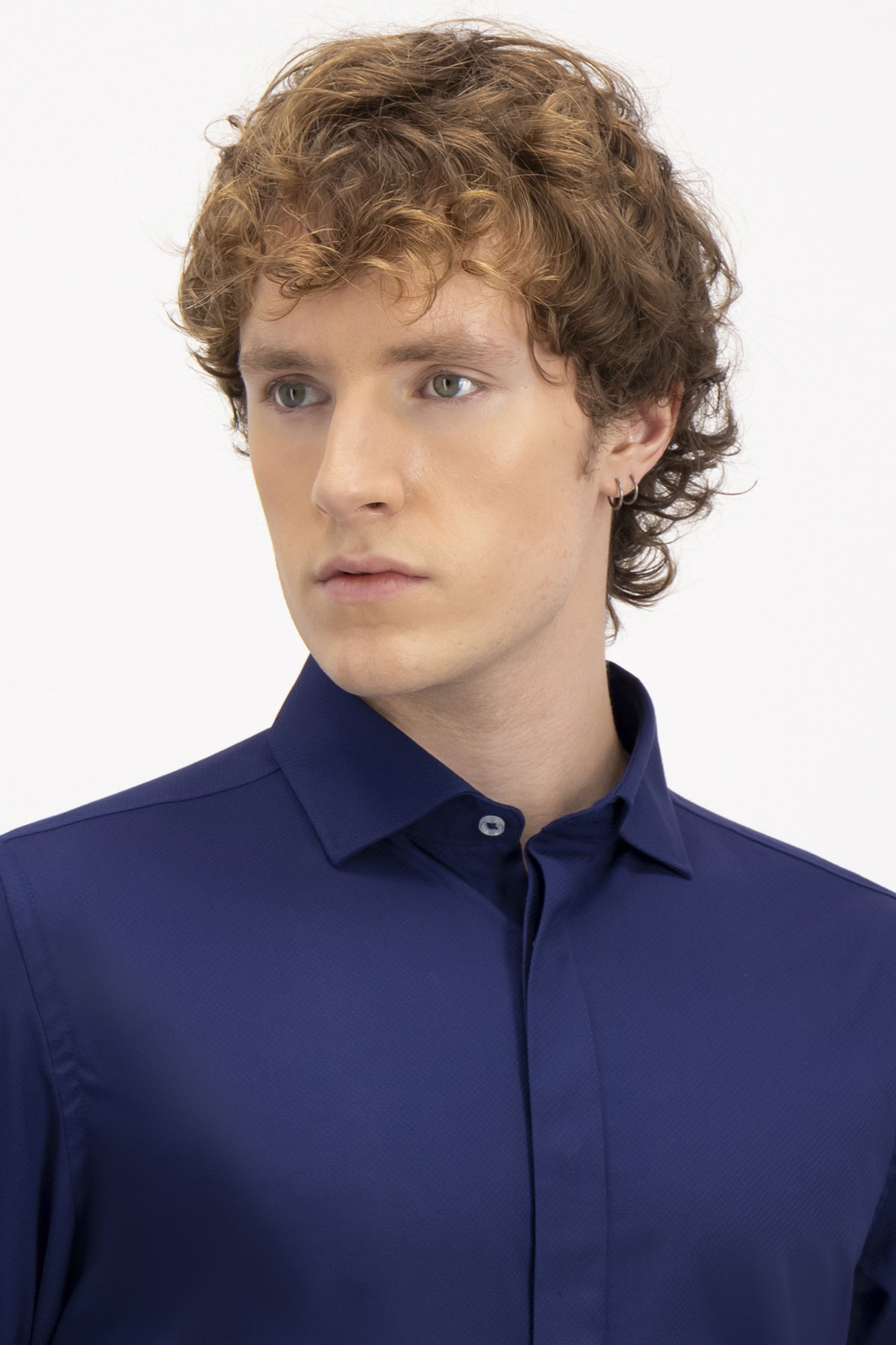 CAMISA FORMAL BAMBOO FIBER SKINNY FIT LMENTAL image number 2