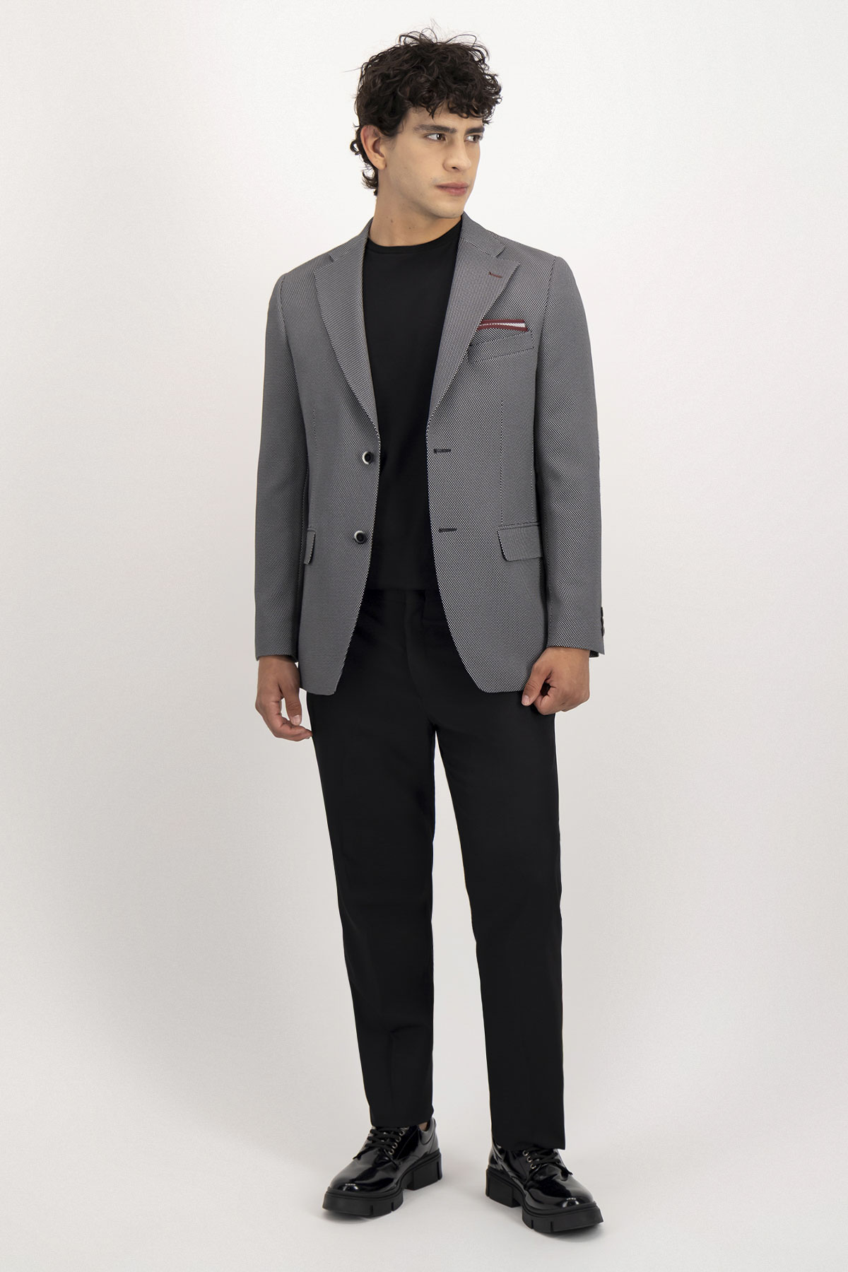 Saco Casual Jersey Slim Fit Sonneti