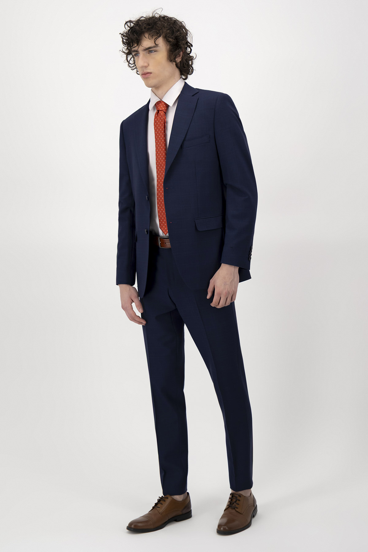 Traje Fresco Di Lana Slim Fit Lamberti