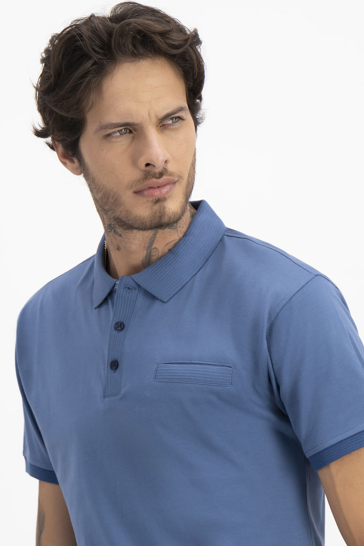 PLAYERA POLO SLIM FIT LMENTAL image number 1
