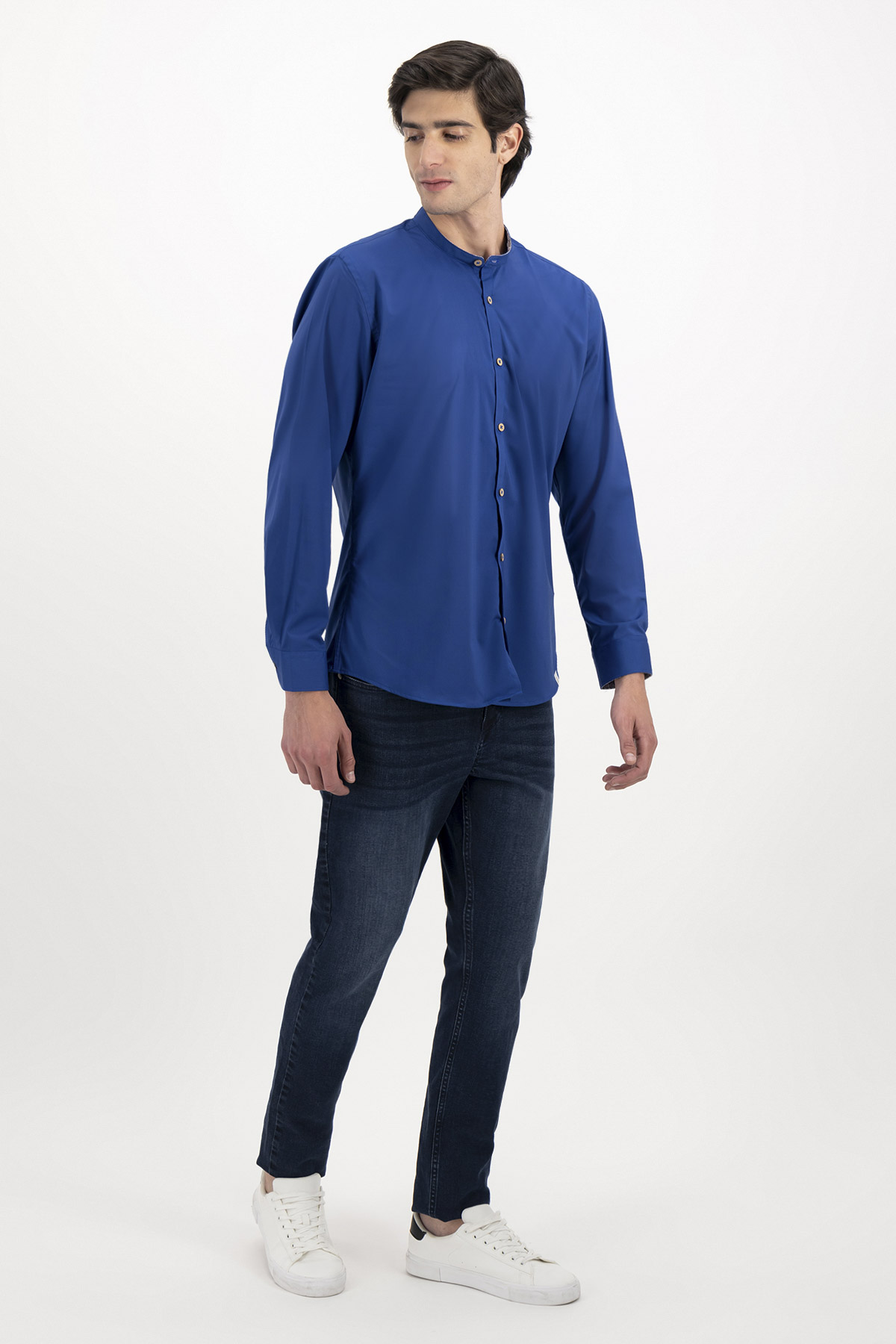 CAMISA CASUAL TLAOLLI SLIM FIT MENS FASHION image number 3