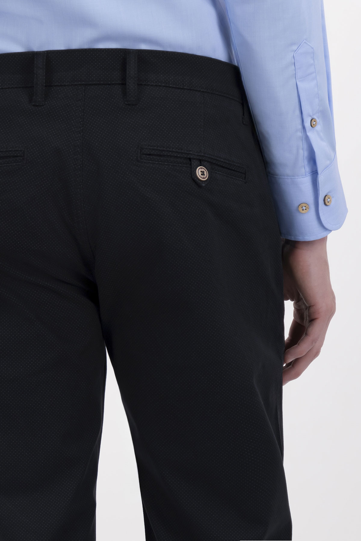 PANTALÓN CASUAL CONTEMPORARY FIT LAMBERTI image number 3