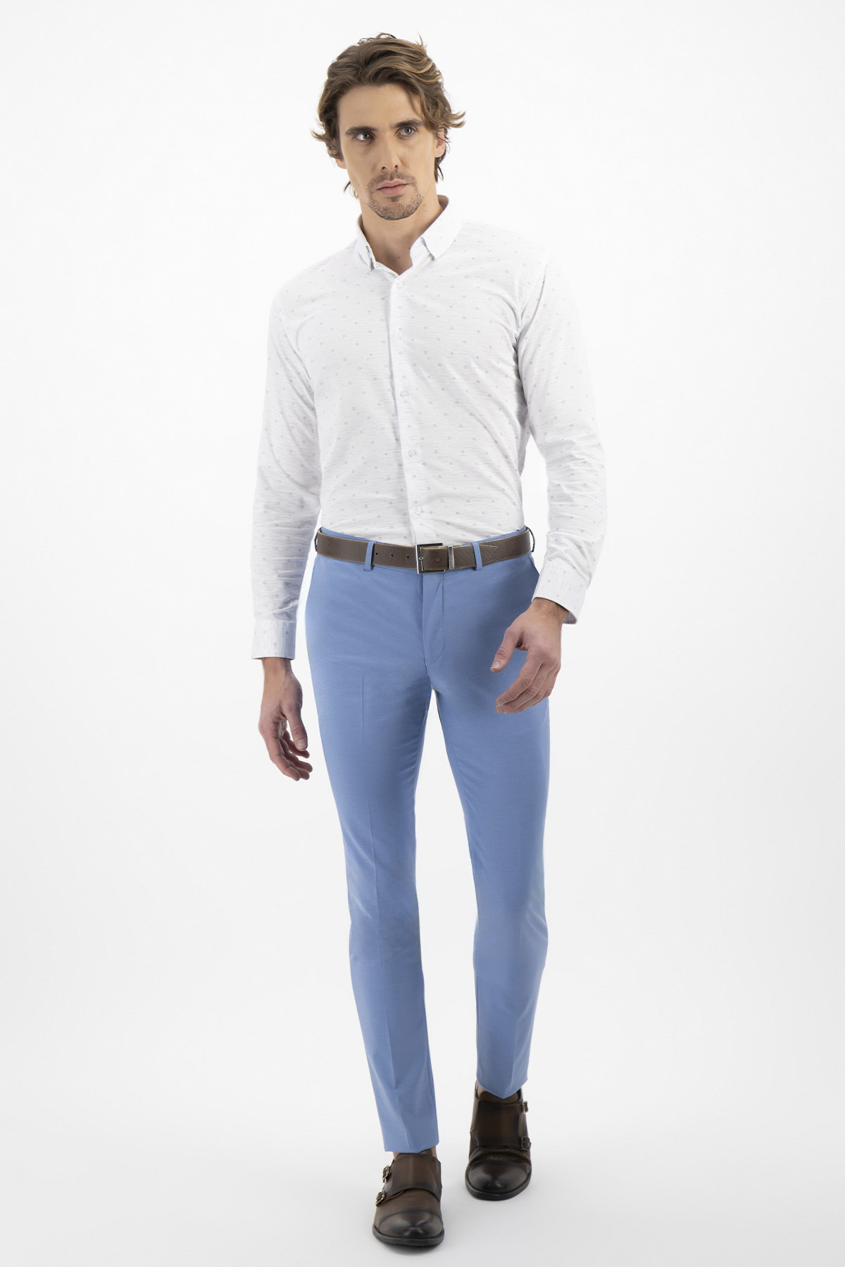 CAMISA FORMAL BAMBOO FIBER SLIM FIT LMENTAL image number 2