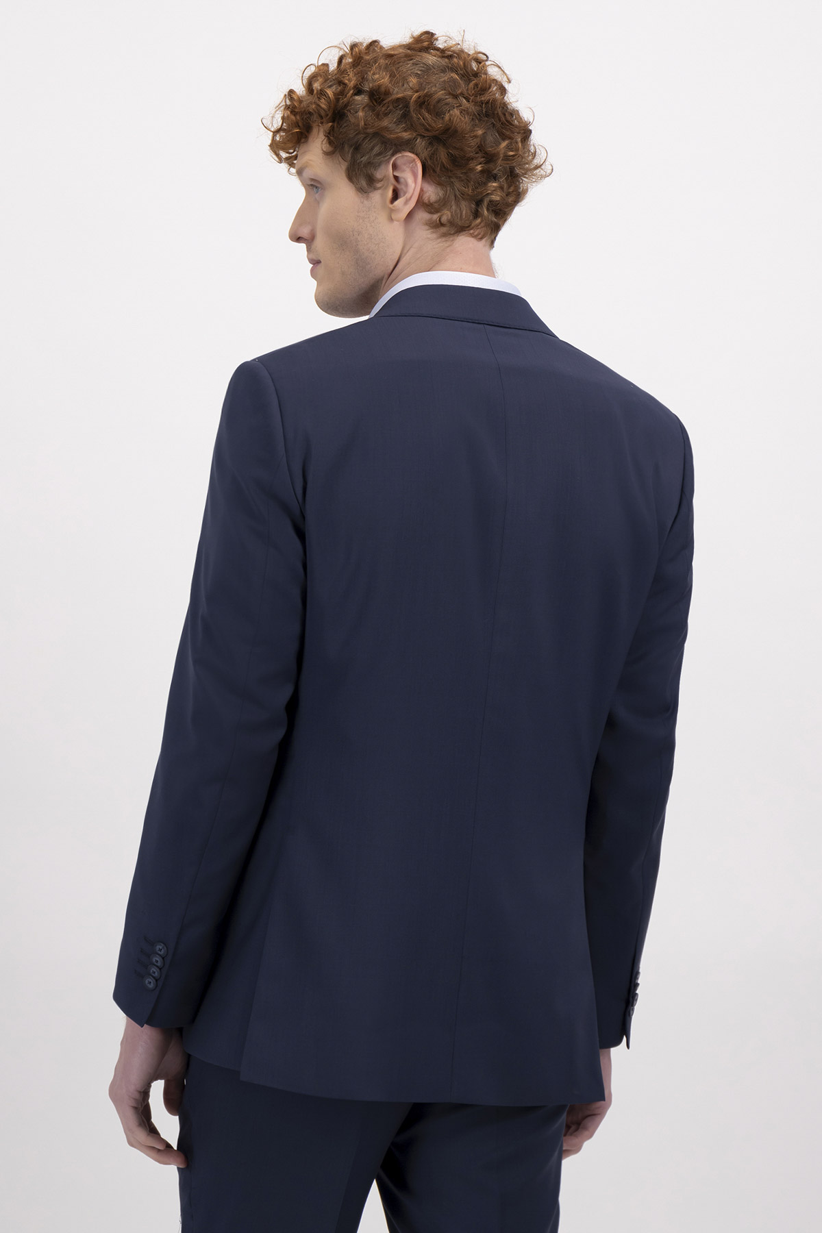TRAJE FRESCO DI LANA CONTEMPORARY FIT LAMBERTI image number 2