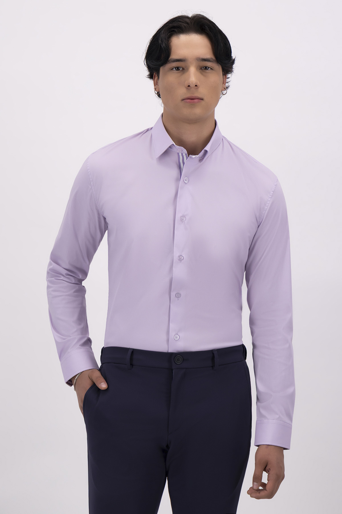 Camisa Casual Slim Fit Lmental