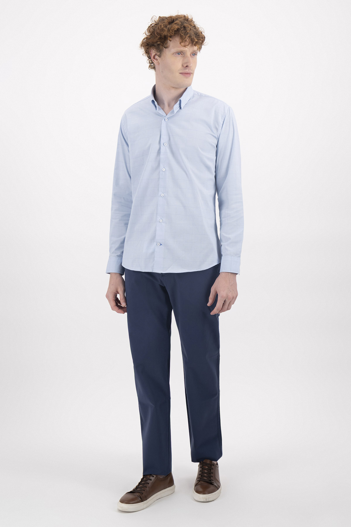Camisa Formal Milk Touch Slim Fit Lmental image number 3