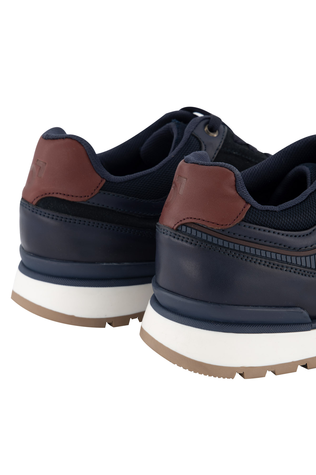 TENIS COLOR AZUL MARINO MENS FASHION image number 3
