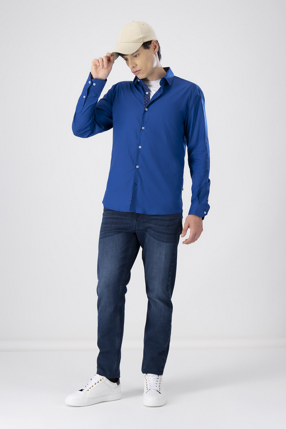 Camisa Casual Slim Fit Lmental