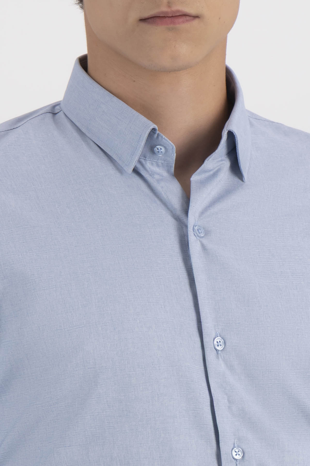 Camisa Formal Milk Touch Slim Fit image number 2