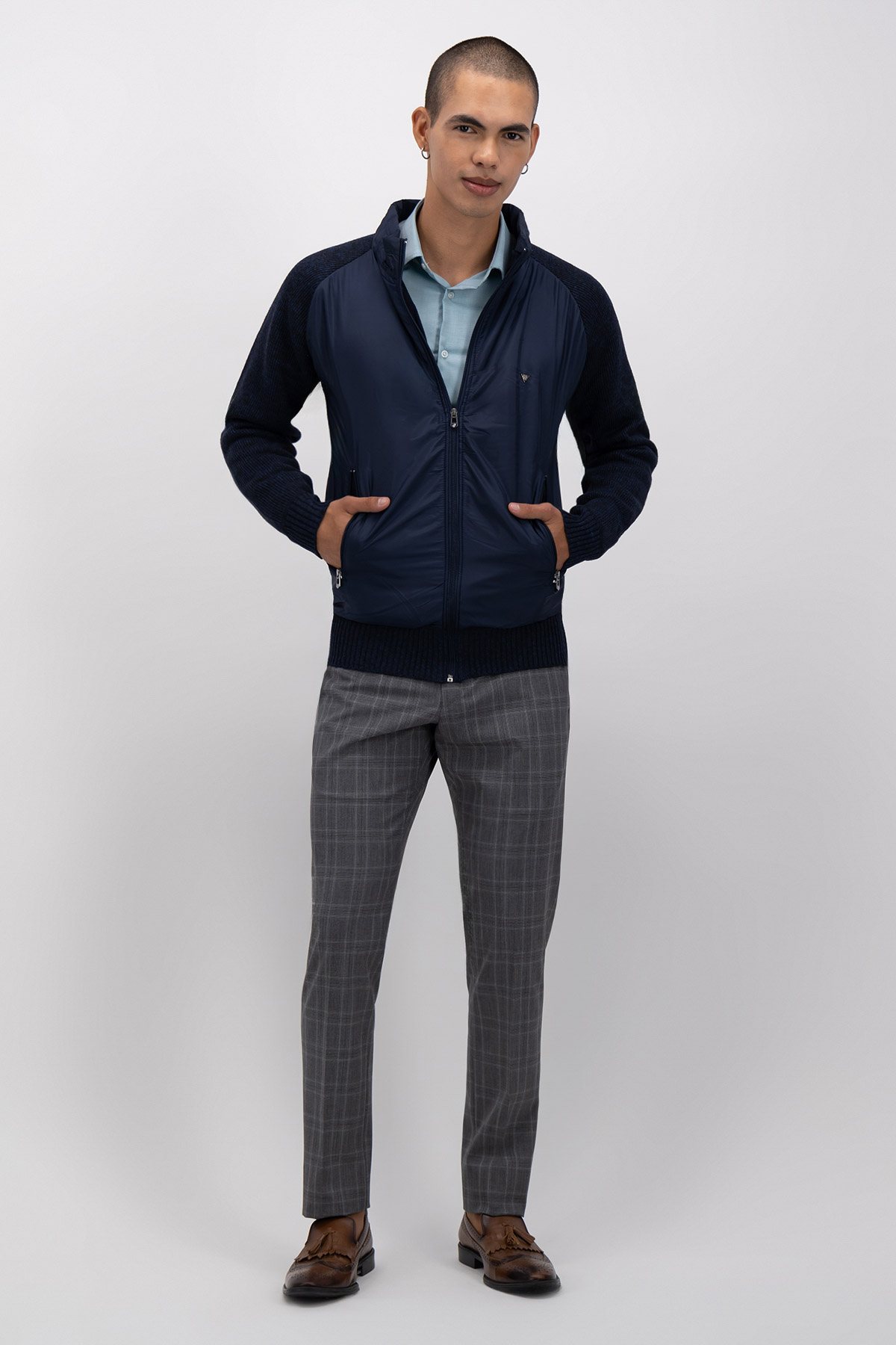 CHAMARRA SLIM FIT LMENTAL image number 0