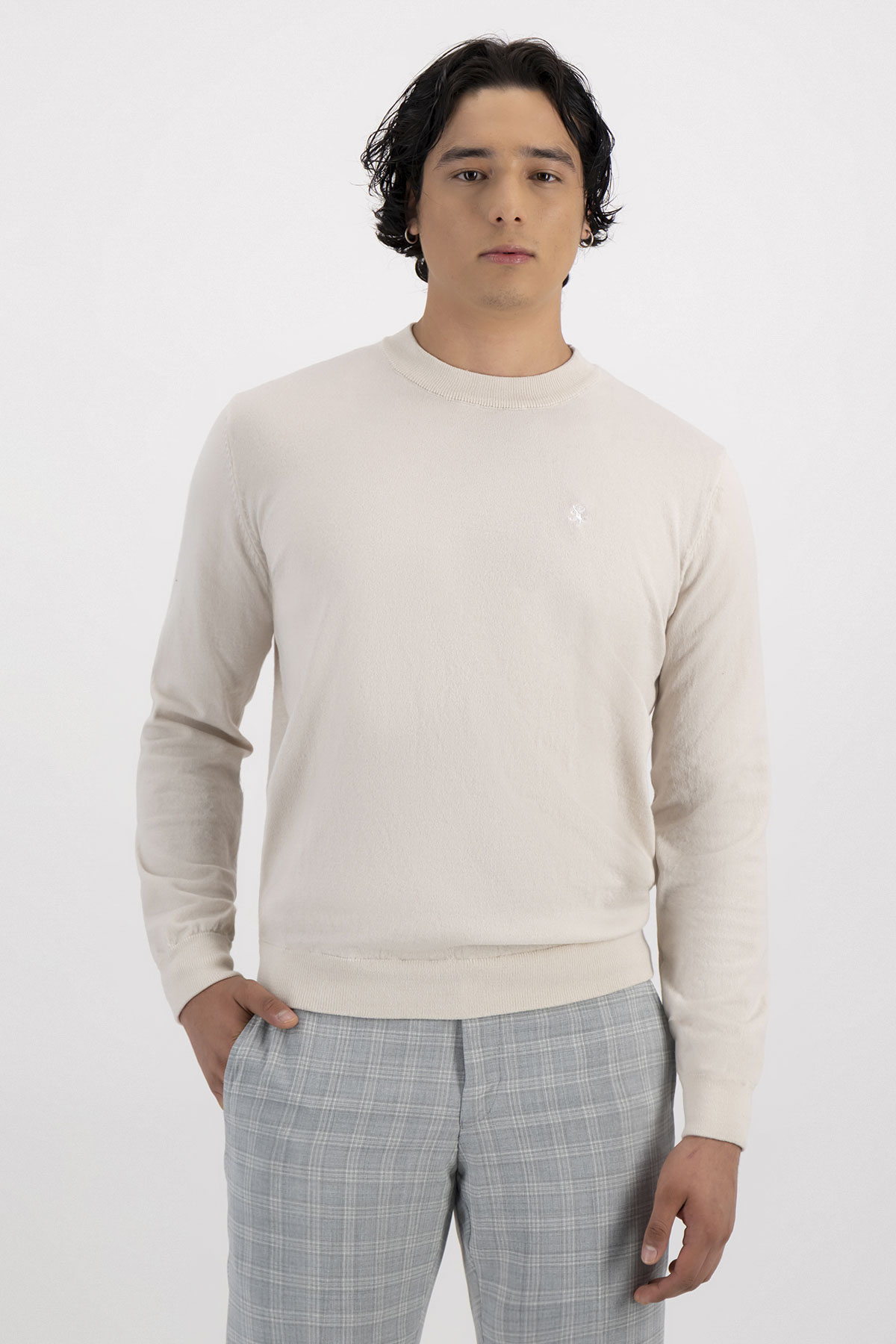 Suéter Cuello Redondo Slim