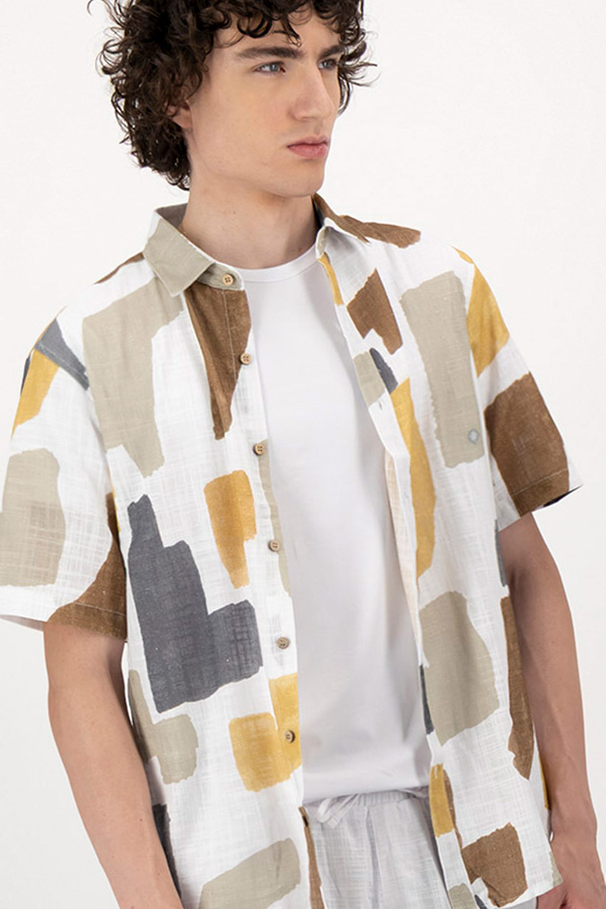 Bermuda slim fit lmental