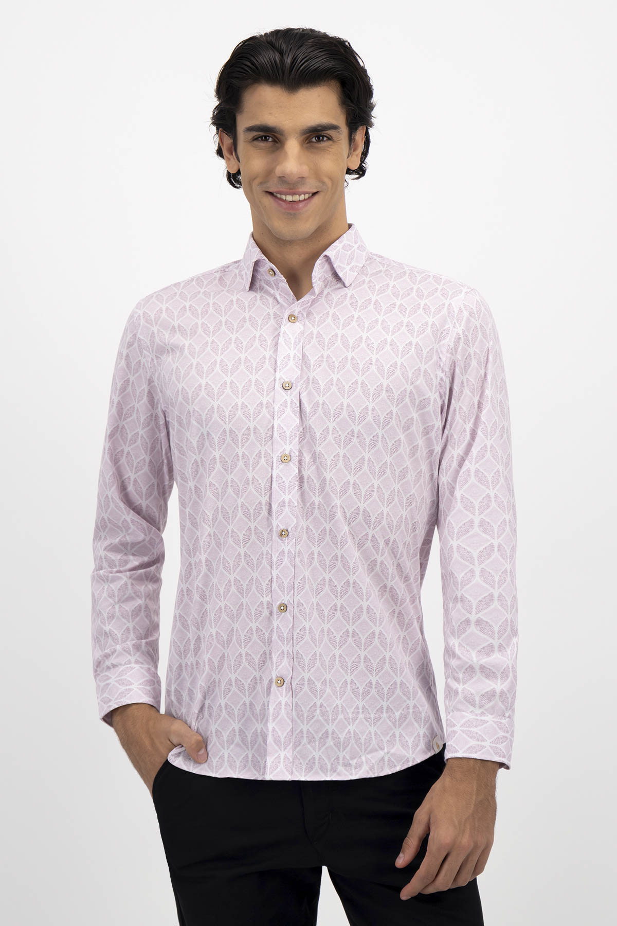 CAMISA CASUAL TLAOLLI SLIM FIT MENS FASHION