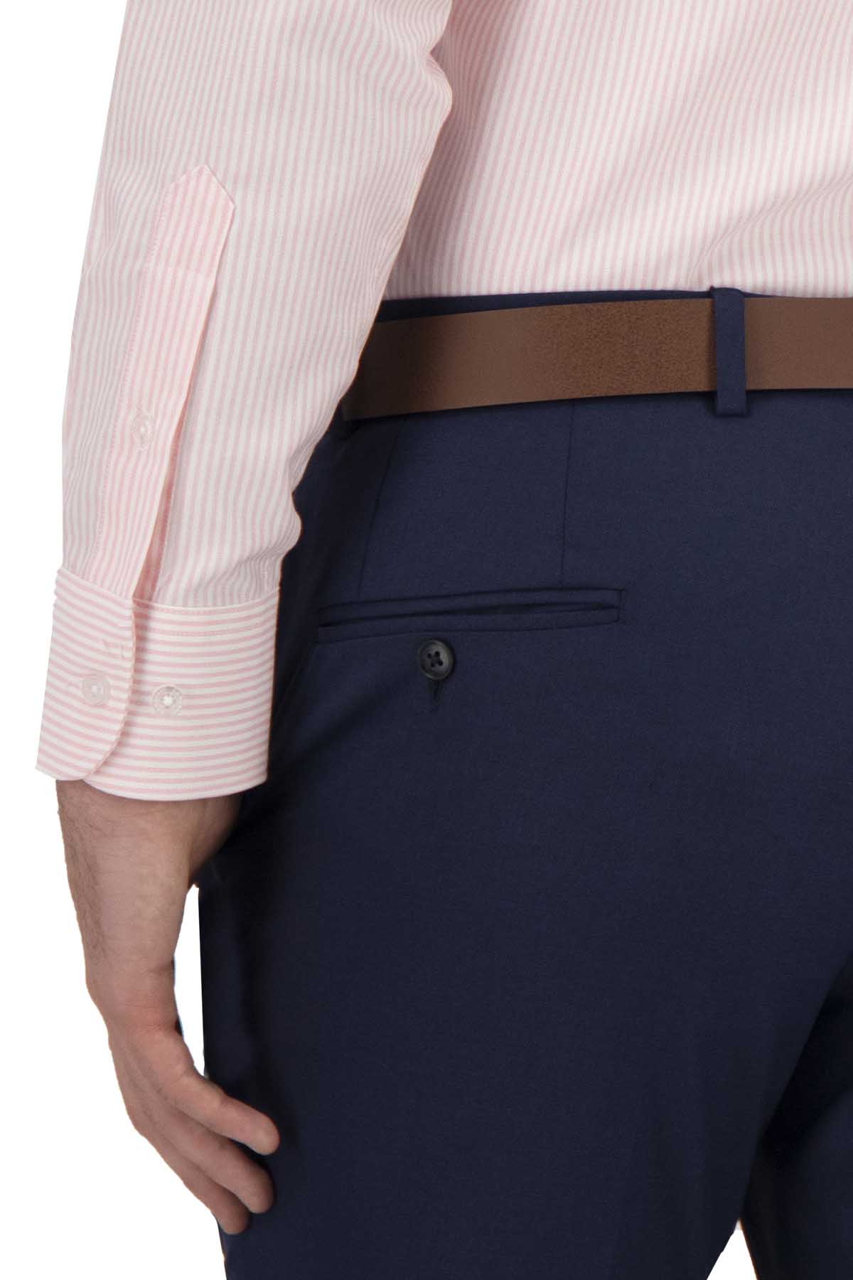 CAMISA VESTIR ROSA PASTEL CONTEMPORARY FIT LAMBERTI image number 3