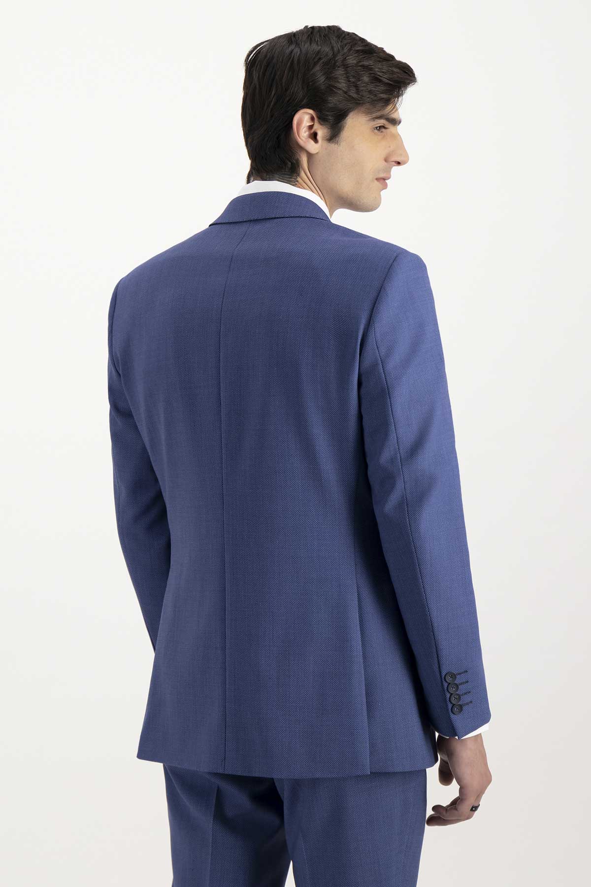 TRAJE FRESCO DI LANA CONTEMPORARY FIT LAMBERTI image number 2