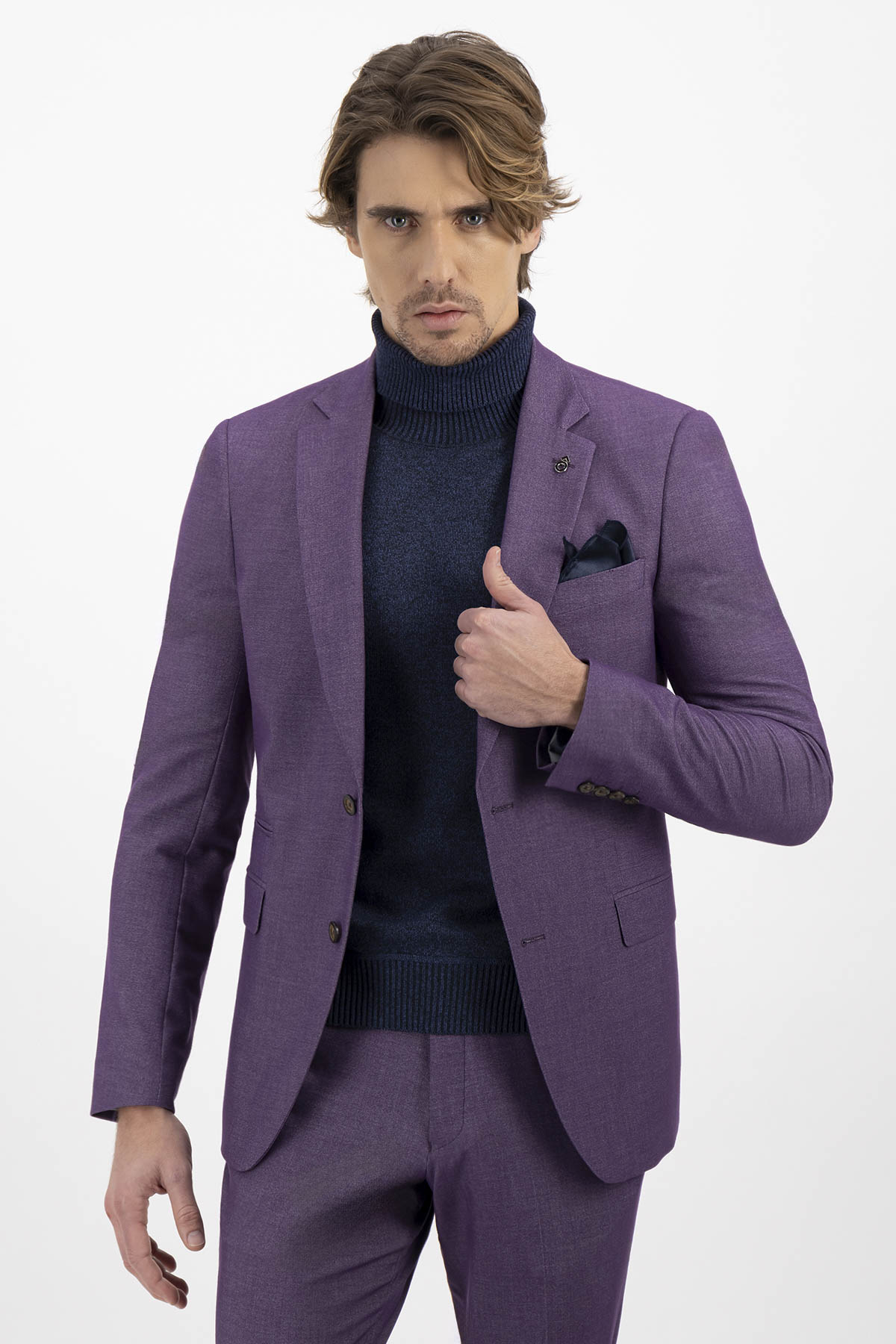 Saco Separate Caballero Formal Stretch Slim Fit Lmental image number 1