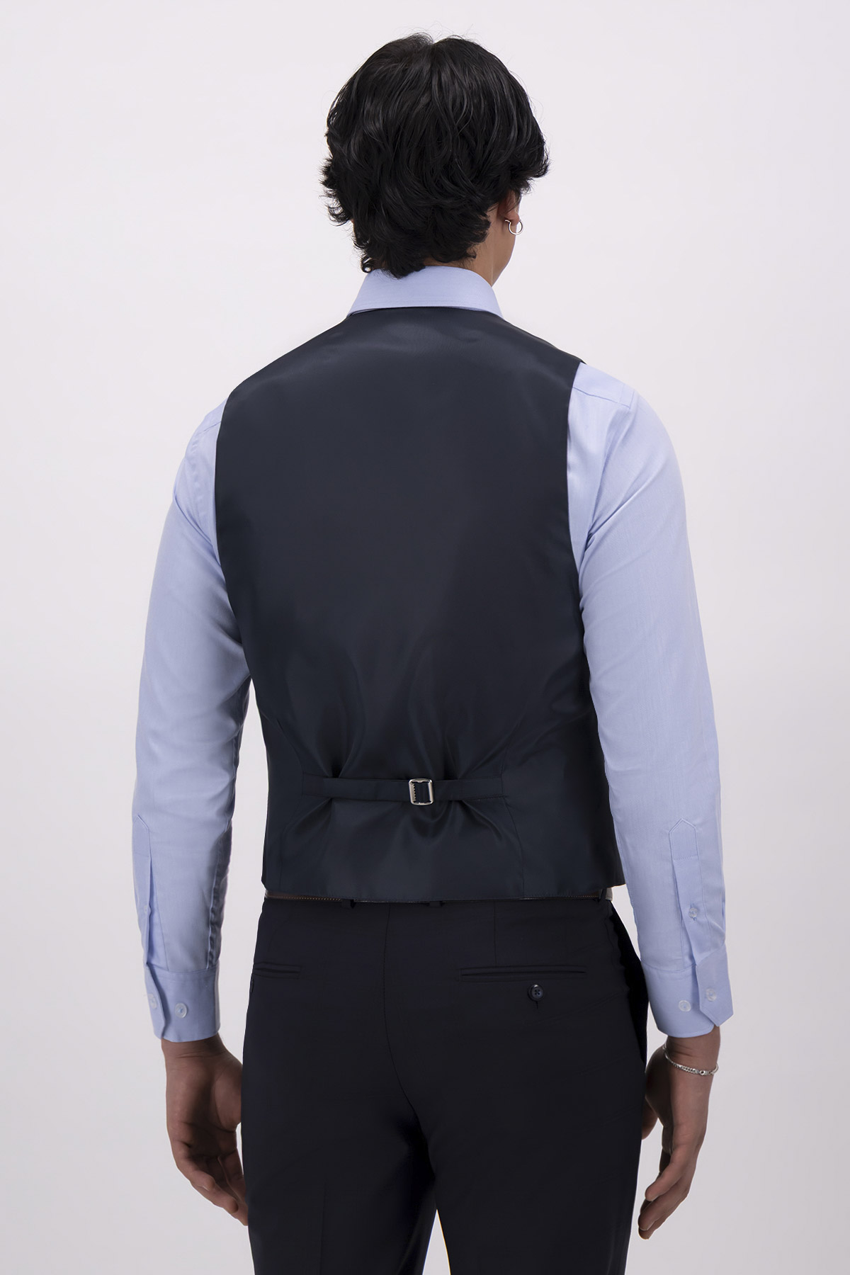 Traje Trio Fresco Di Lana Contemporary Fit Lamberti image number 4
