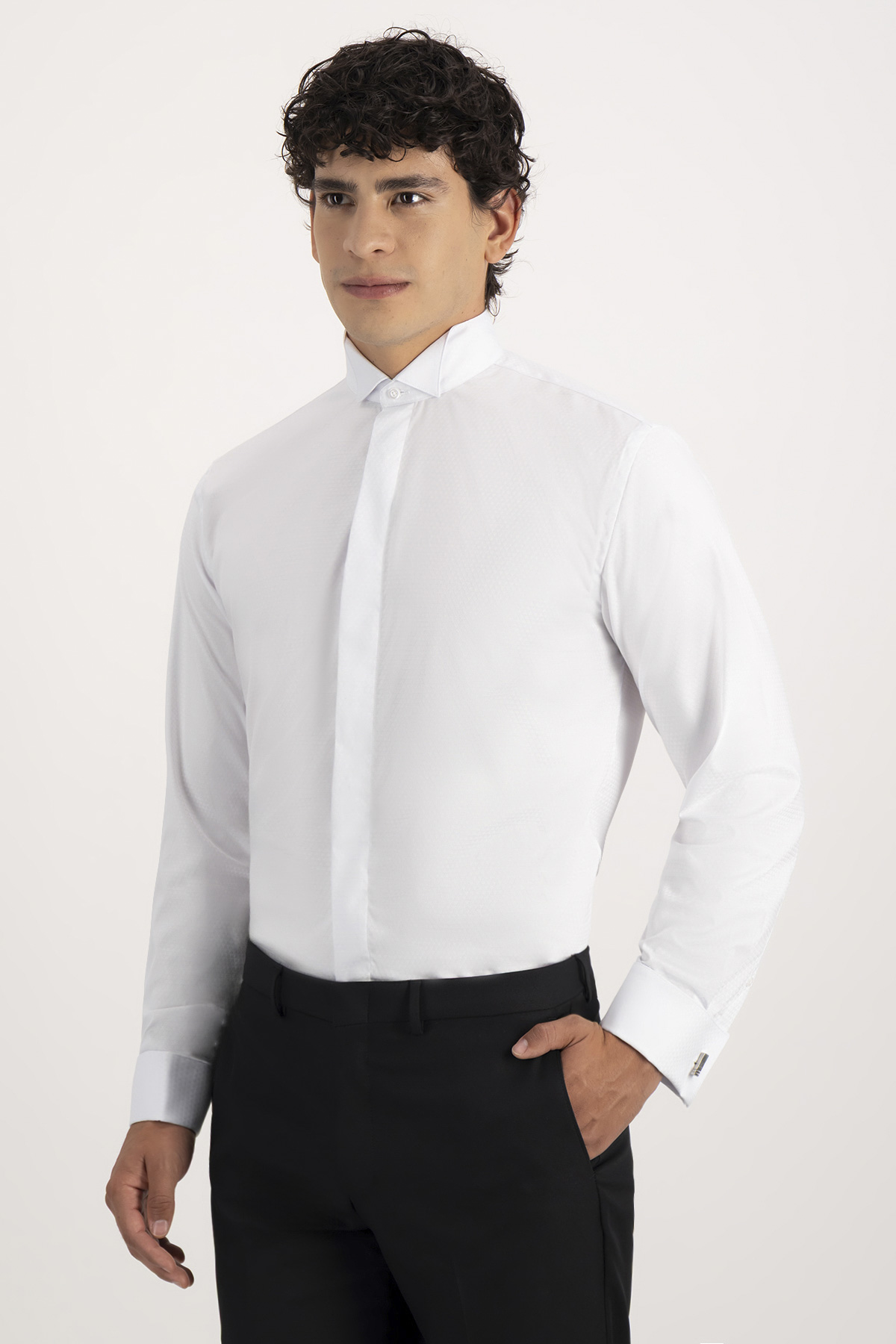 Camisa Formal Ceremonia Slim Fit Lmental