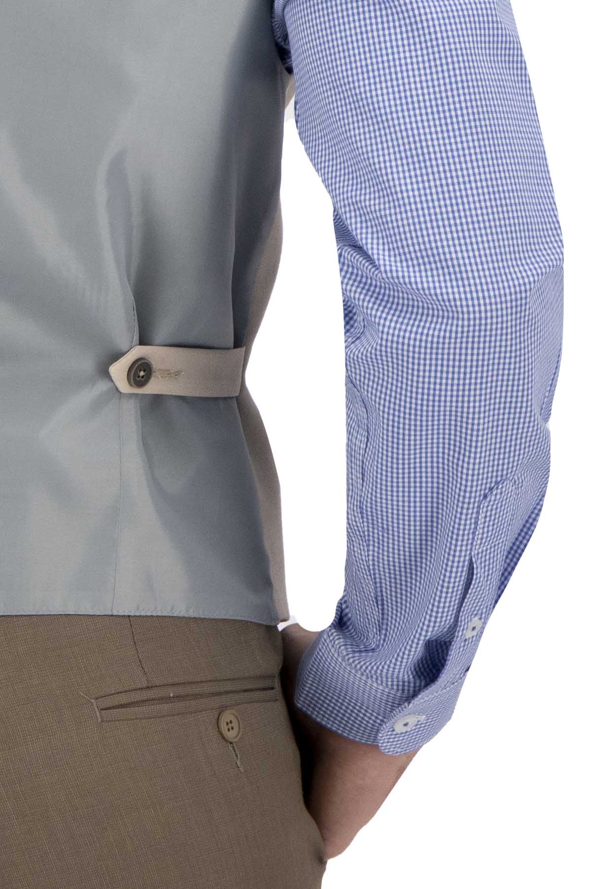 CHALECO CRUZADO BEIGE SLIM FIT LMENTAL image number 4