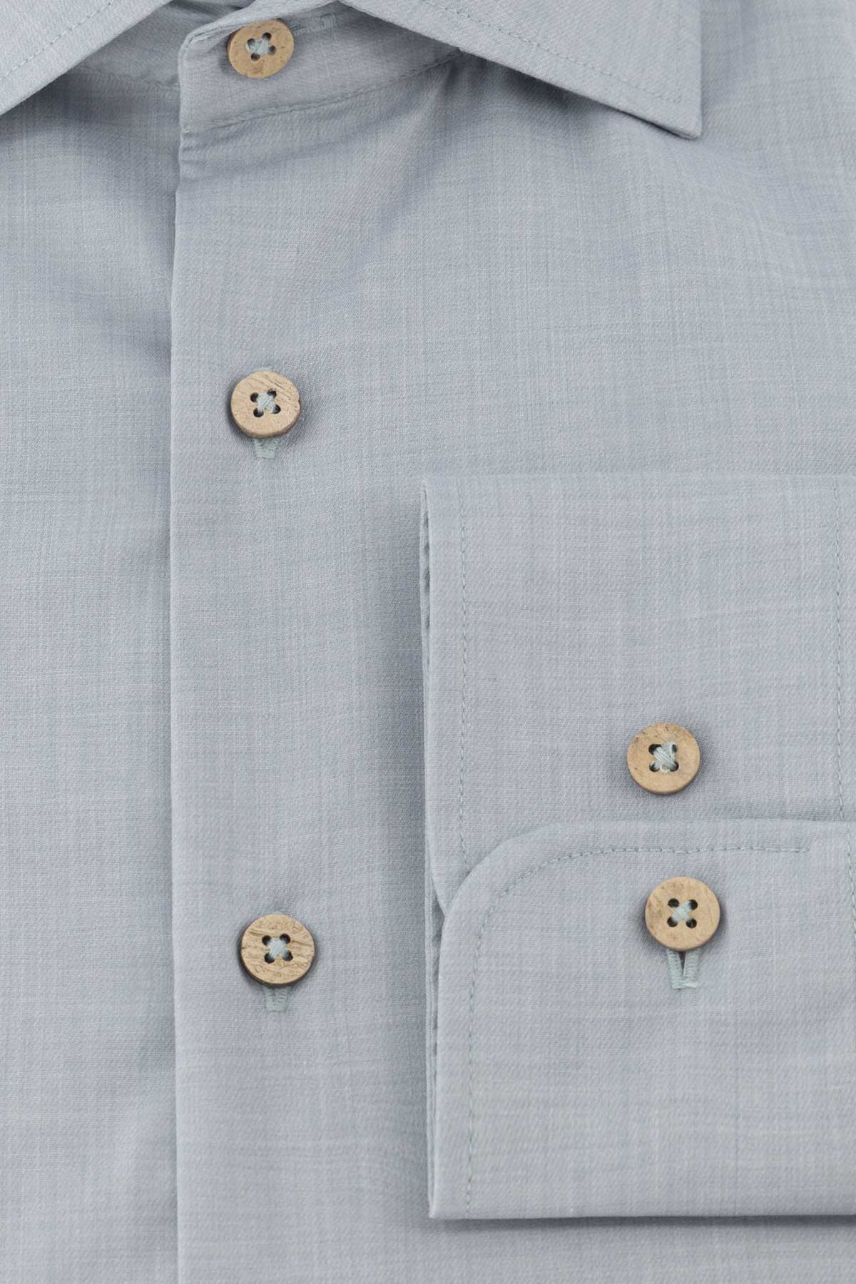CAMISA CASUAL TLAOLLI CONTEMPORARY FIT MENS FASHION image number 4
