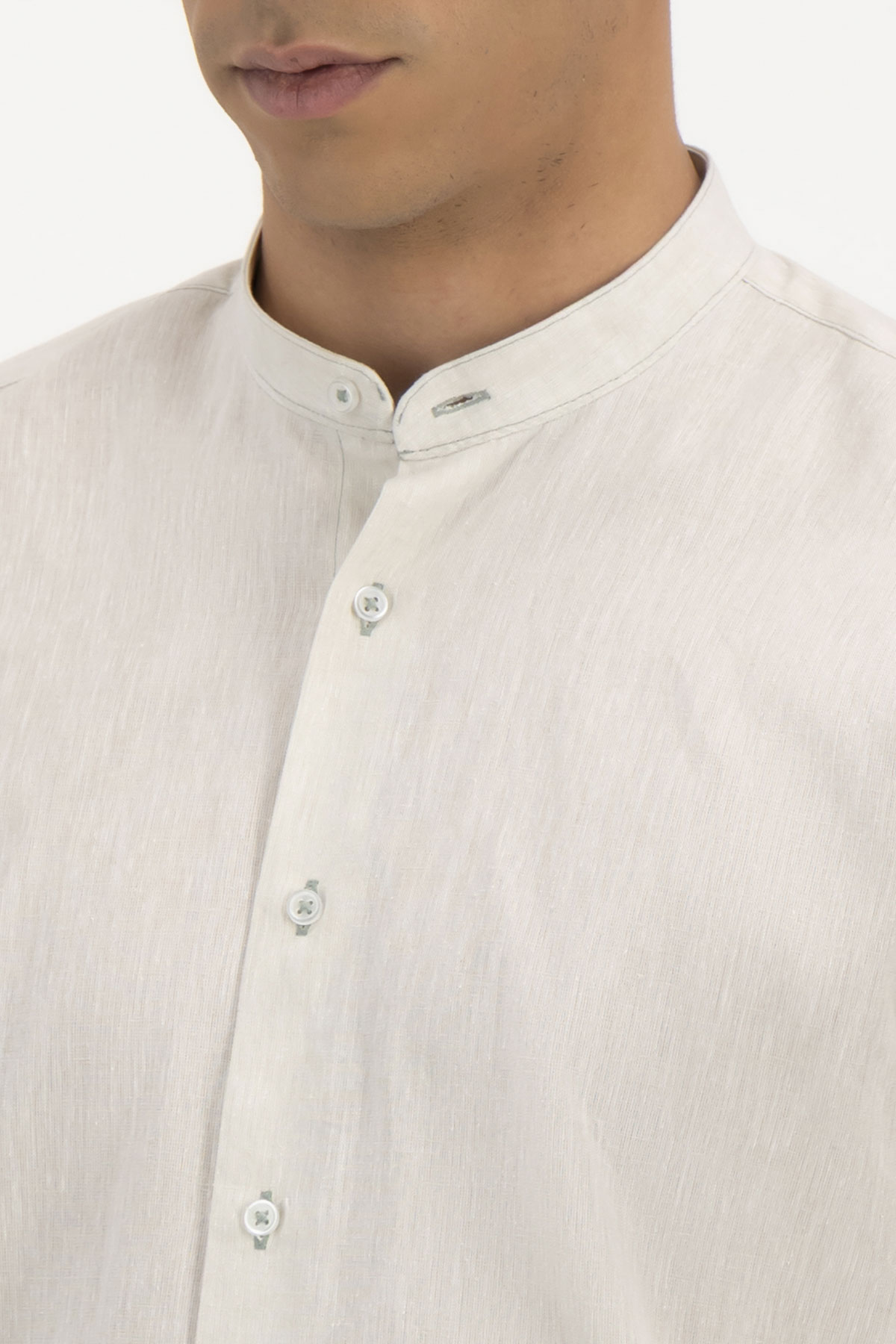 Camisa Casual Linen Slim Fit Lmental image number 2