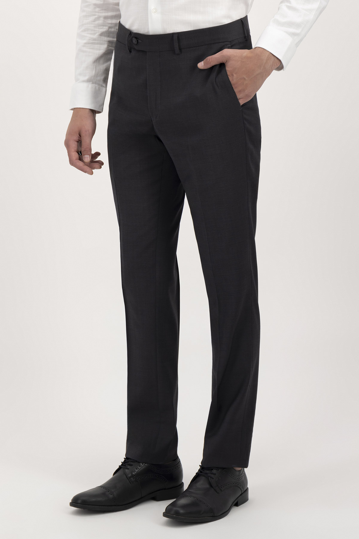 TRAJE FRESCO DI LANA CONTEMPORARY FIT LAMBERTI image number 3