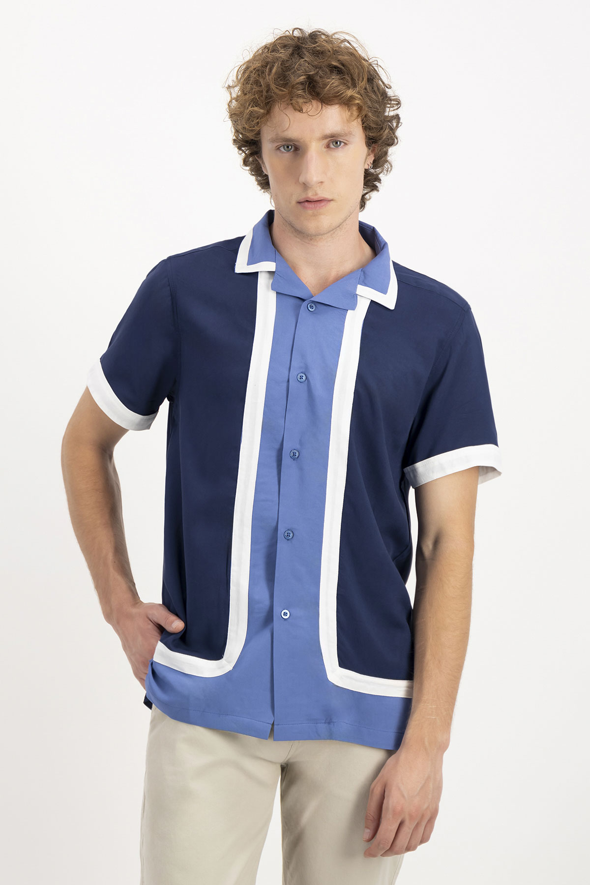 GUAYABERA CASUAL SLIM FIT GUAYAHABANA image number 0
