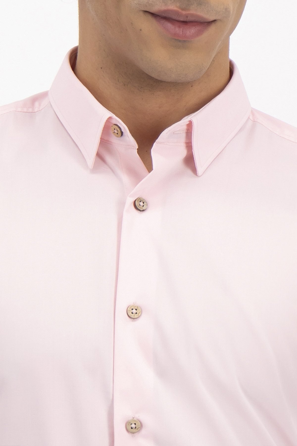 CAMISA FORMAL TLAOLLI SLIM FIT MENS FASHION image number 2