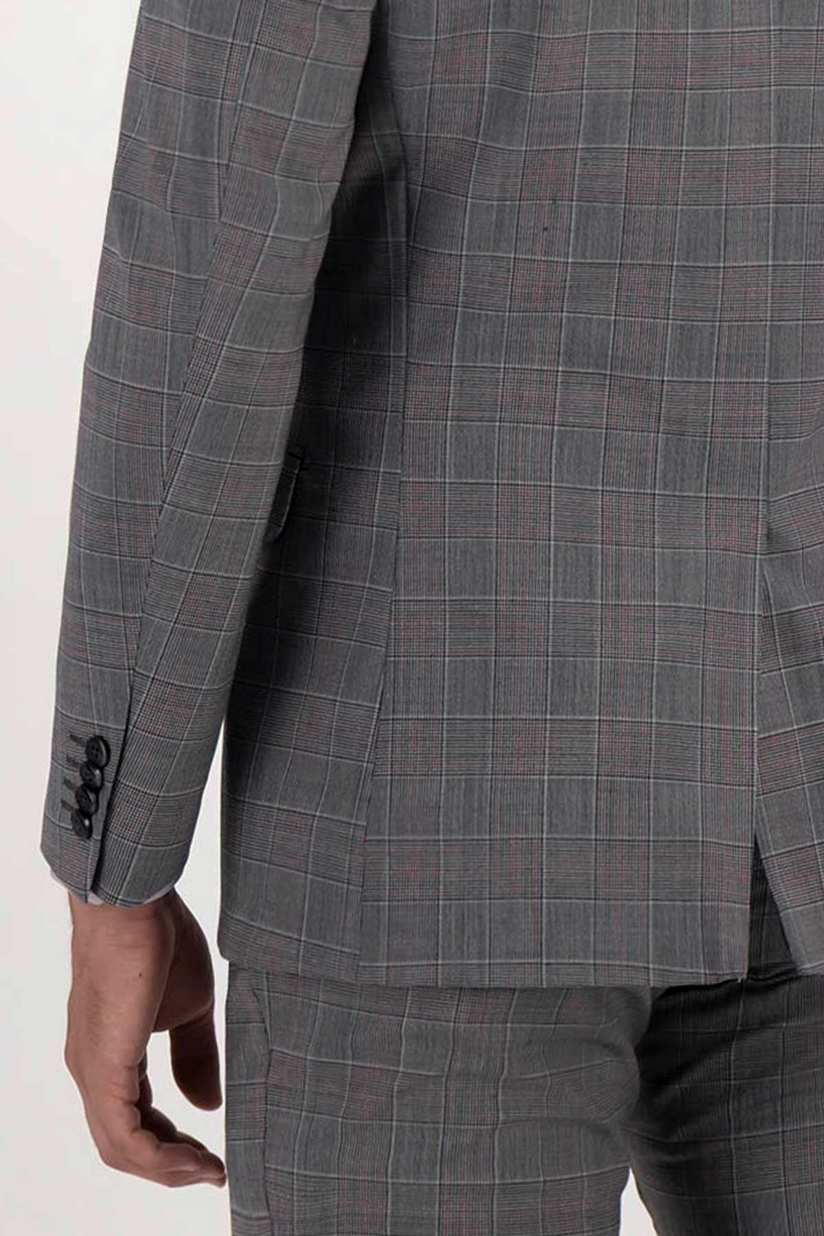 Traje Fresco Di Lana Slim Fit Lamberti image number 2