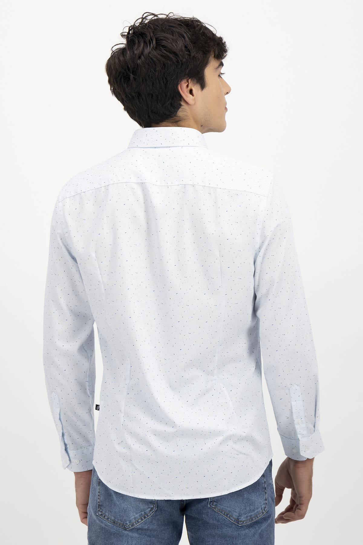 CAMISA CASUAL BAMBOO FIBER SLIM FIT LMENTAL