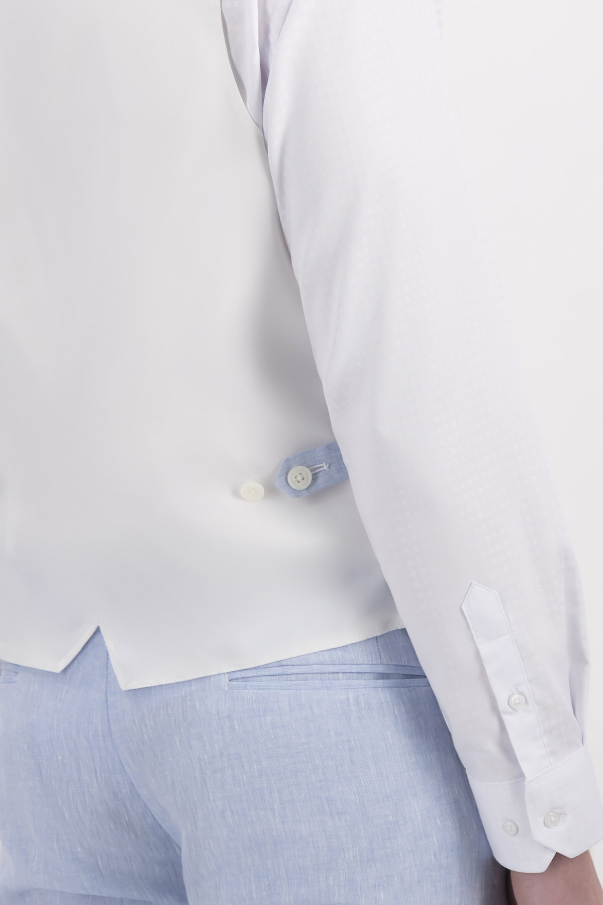 Chaleco Vestir Caballero Formal Slim Fit Lino Lmental image number 2